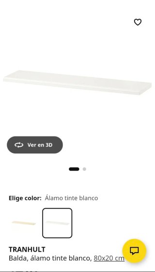 Pack de 2 estanterías IKEA