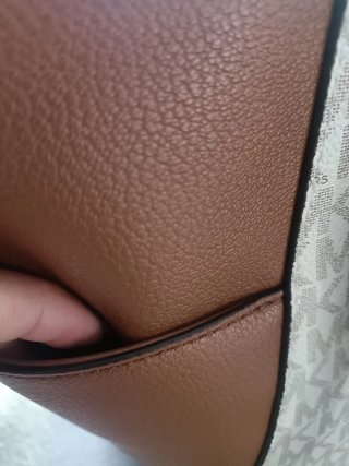 Borsa Michael Kors Shopper Beige/Marrone
