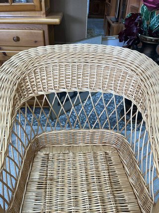 SILLÓN DE MIMBRE
