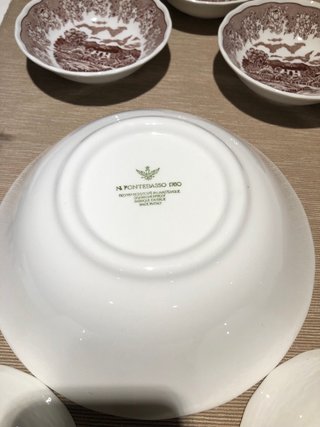 Fontebasso Ensaladera Porcelana Italiana