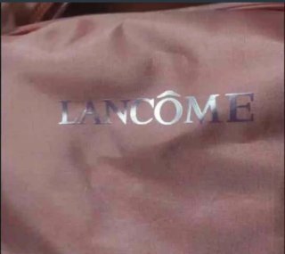 Bolso de viaje grande Lancome morado