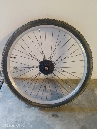 Rueda trasera bicicleta 26 pulgadas