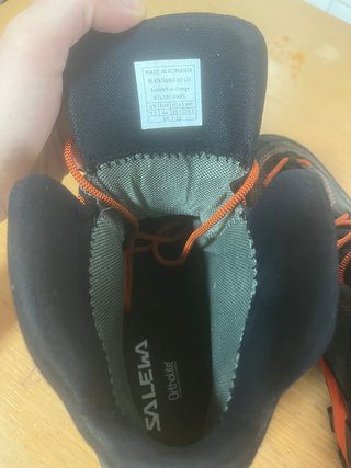 Botas Montaña Salewa GORE-TEX Negro/Naranja