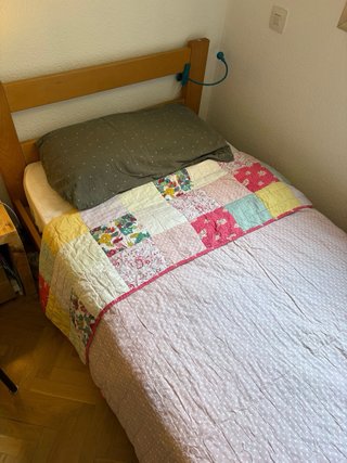 Colcha Zara Home reversible 90 cm