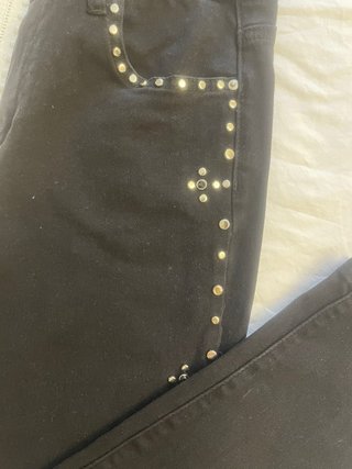 Pantalón Noon tachuelas talla 34