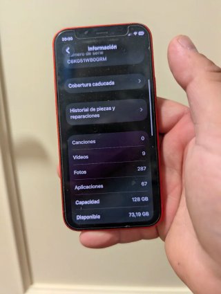iPhone 12 mini Rosso