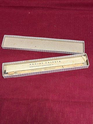 Agujas Calceta Niqueladas y Esmaltadas