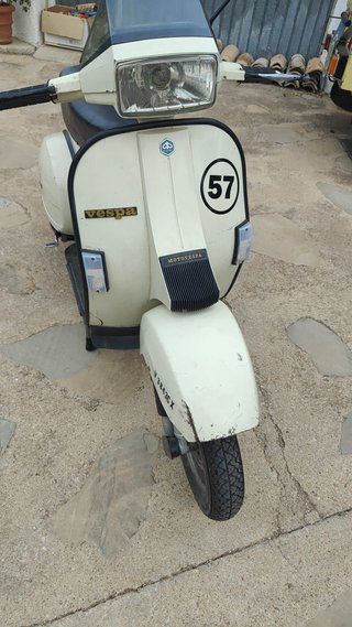 Vespa T5 Sport Blanca