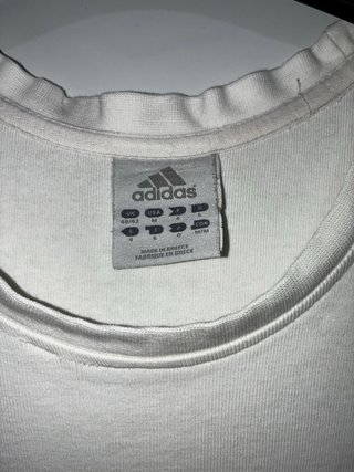 Camiseta Tirantes Adidas Vintage Blanca