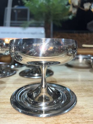 LOTE DE 12 COPAS METÁLICAS
