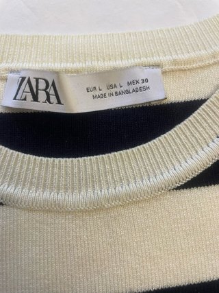 Chaleco Rayas Zara Talla S Un uso, muy cuidado.
