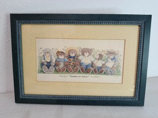 Conjunto 3 Cuadros Infantiles Ositos