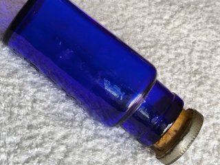 FRASCO ANTIGUO VIDRIO "UROMIL" BOTICA FARMACIA