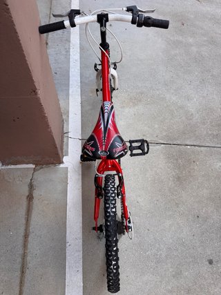 Bicicleta infantil roja 20