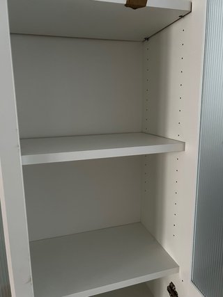 Vitrina Ikea Blanca Cristal