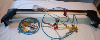 Barras portaequipajes y cadenas nieve Ford