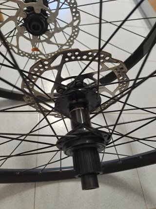 Ruote MTB 29'' in alluminio con disco