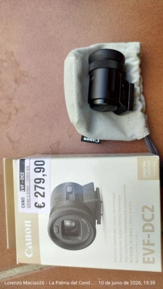 Canon EOS M6 + Objetivo 18-55mm+ visor electrónico