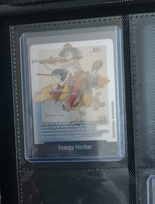 Dragon Ball Energy Marker E43 SB01 Carta Coleccion