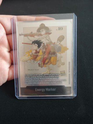 Dragon Ball Energy Marker E43 SB01 Carta Coleccion