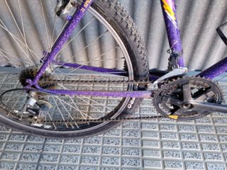 Bicicleta Peugeot Morada