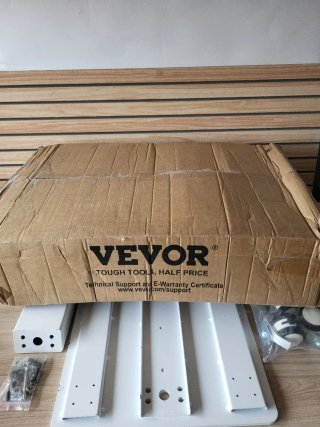 Carro de laboratorio VEVOR acero