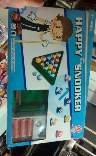 Juego de billar Happy Snooker para niños