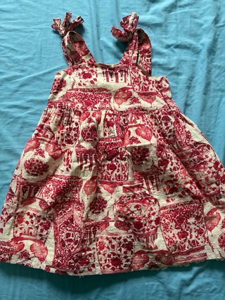 Vestido Nanos estampado Talla 6-7