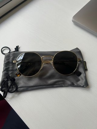 Gafas de sol Hawkers doradas redondas
