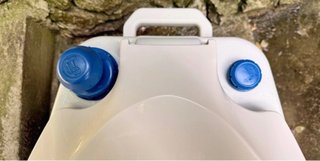 WC Portátil Campingaz Gris/Blanco