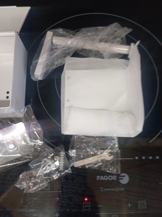 Caja organizadora portarrollos baño