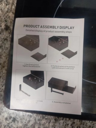 Caja organizadora portarrollos baño