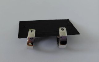 Pendientes aro con circonitas