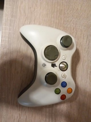 Controller Xbox 360 (Bianco e Nero)