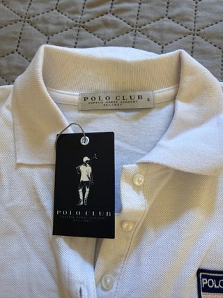 Polo Club Camiseta Blanca Talla S