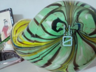 Jarrón Murano Multicolor