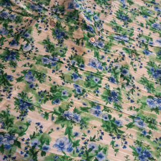 Camisa Mango plisada flores