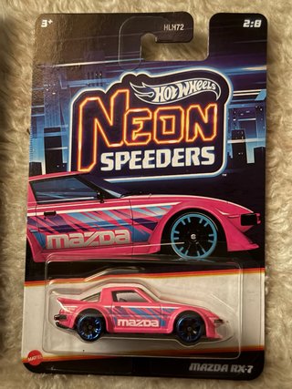 Hot Wheels Mazda RX-7 Neon Speeders