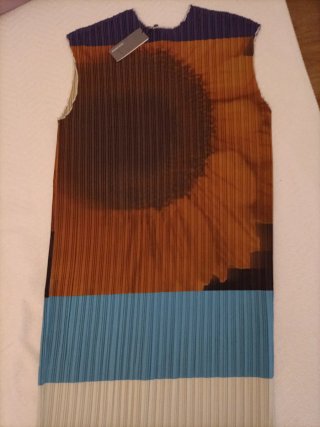 Vestido plisado PARFOIS talla M/L