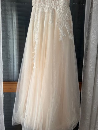 Vestido de Novia Encaje y perlas