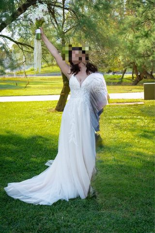 Vestido de Novia Encaje y perlas