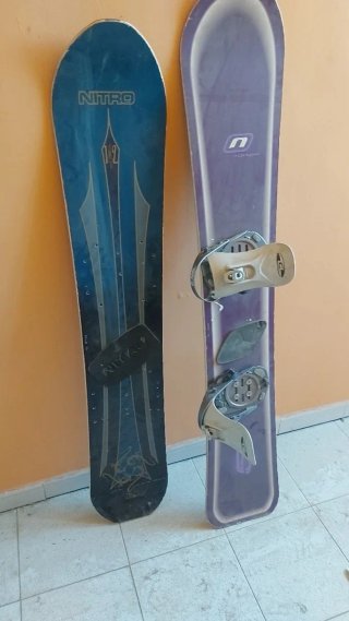 Tablas de Snowboard Nitro y Rango