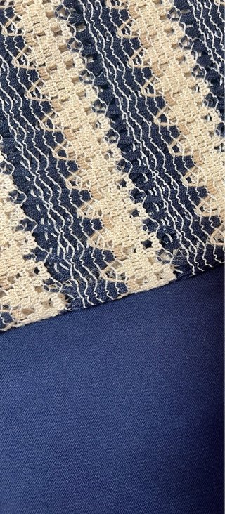 Pantalones Zara Crochet Zigzag M