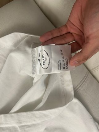 T-shirt Prada Bianca Uomo