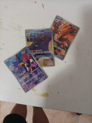 Lote 3 Cartas Pokémon Full Art