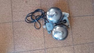 Campana eléctrica doble vintage