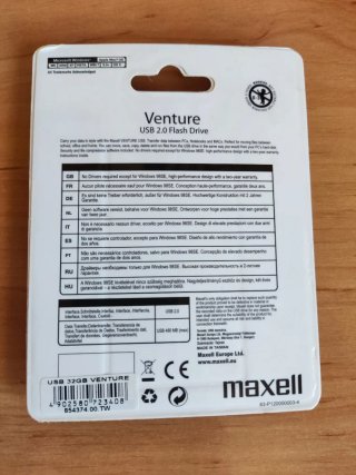 Pendrive Memoria USB 32GB Maxell Venture