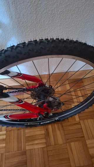 Bicicleta Montaña Mondraker Roja