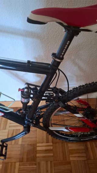 Bicicleta Montaña Mondraker Roja