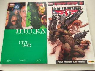 Lote de comics a 3€ cada uno.